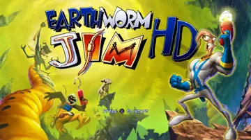 Earthworm Jim HD (USA) (Unlock Key) screen shot title